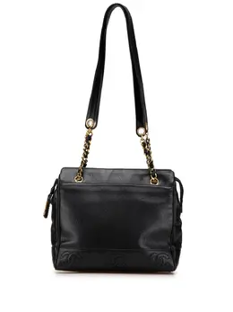 CHANEL Pre-Owned: Чёрная сумка 