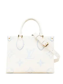 Louis Vuitton Pre-Owned: Двухцветная сумка 