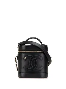 CHANEL Pre-Owned: Чёрная сумка 