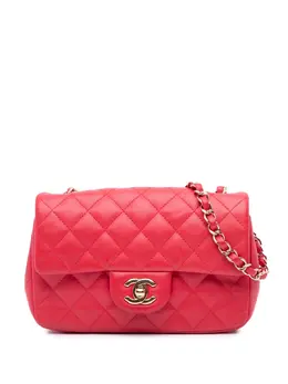 CHANEL Pre-Owned: Красная сумка через плечо 