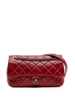 CHANEL Pre-Owned: Красная сумка через плечо 