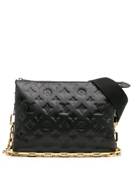 Louis Vuitton Pre-Owned: Чёрная сумка 
