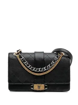 CHANEL Pre-Owned: Чёрная сумка 