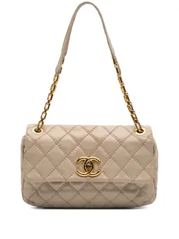 CHANEL Pre-Owned: Коричневая сумка 