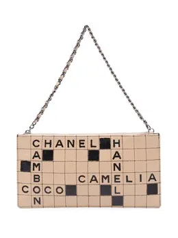 CHANEL Pre-Owned: Коричневая сумка 