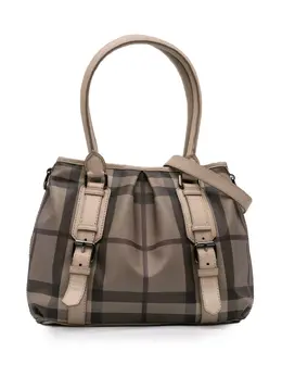 Burberry Pre-Owned: Коричневая сумка 