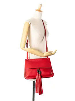 Gucci Pre-Owned: Красная сумка через плечо 