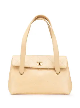 CHANEL Pre-Owned: Коричневая сумка 