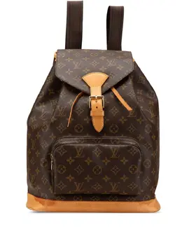 Louis Vuitton Pre-Owned: Коричневый рюкзак 
