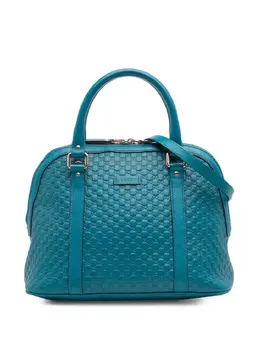 Gucci Pre-Owned: Голубая сумка 