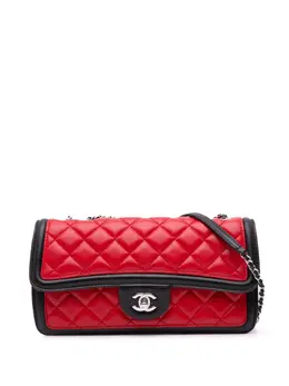 CHANEL Pre-Owned: Двухцветная сумка через плечо 
