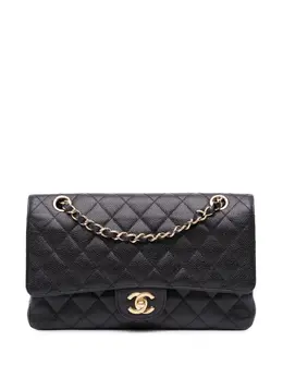 CHANEL Pre-Owned: Чёрная сумка 