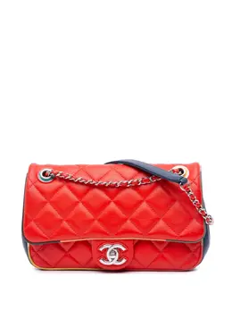 CHANEL Pre-Owned: Красная сумка через плечо 