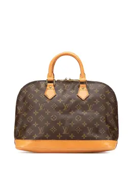 Louis Vuitton Pre-Owned: Коричневая сумка 