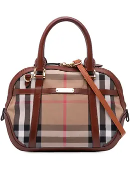 Burberry Pre-Owned: Коричневая сумка 