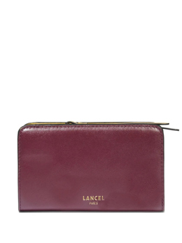 LANCEL: Красный кошелёк 