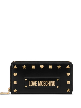 LOVE MOSCHINO: Чёрный кошелёк 