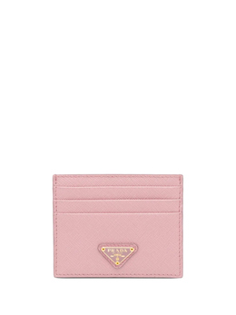 Prada: Розовый картхолдер 
