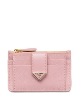 Prada: Розовый картхолдер 