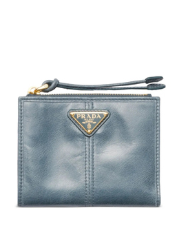 Prada: Синий кошелёк 