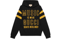 Gucci: Чёрная толстовка 