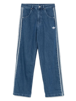 Adidas: Синие джинсы 