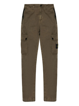 Stone Island: Зелёные брюки 