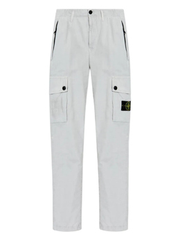 Stone Island: Серые брюки 