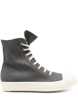 Rick Owens Drkshdw: Серые кроссовки 