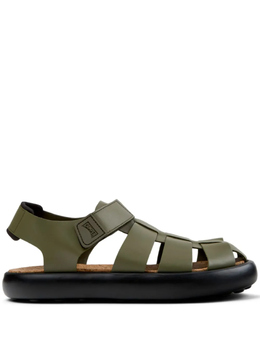Camper: Зелёные сандалии  Pelotas