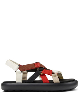 Camper: Чёрные сандалии  Pelotas