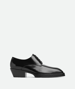 Bottega Veneta: Чёрные туфли 
