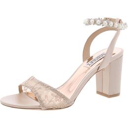 Badgley Mischka: Прозрачные сандалии 