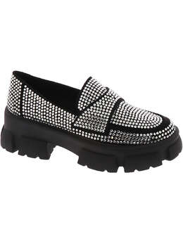 Steve Madden: Серебристые мокасины 