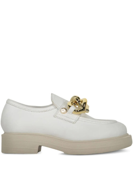 LOVE MOSCHINO: Белые мокасины 