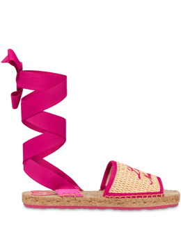 LOVE MOSCHINO: Розовые мокасины 