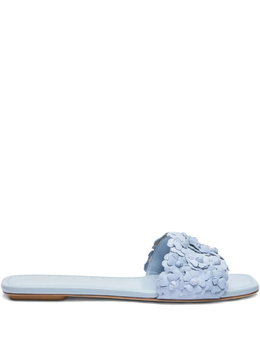 Stuart Weitzman: Синие шлёпанцы 