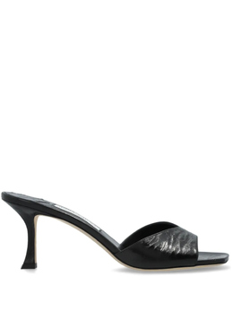JIMMY CHOO: Чёрные сабо 
