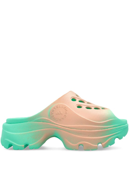 Adidas By Stella Mccartney: Двухцветные сабо 