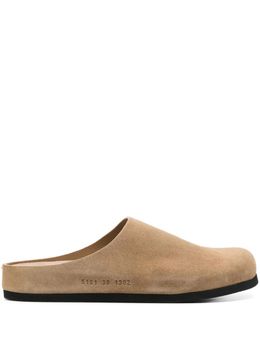 Common Projects: Коричневые сабо 
