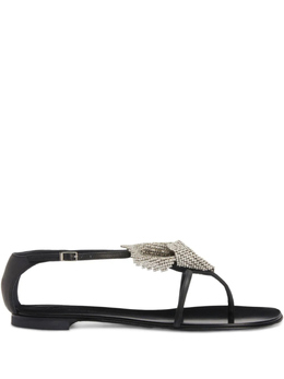Giuseppe Zanotti: Чёрные сандалии 