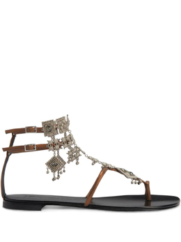 Giuseppe Zanotti: Коричневые сандалии 