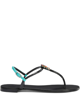 Giuseppe Zanotti: Чёрные сандалии 