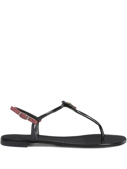 Giuseppe Zanotti: Чёрные сандалии 