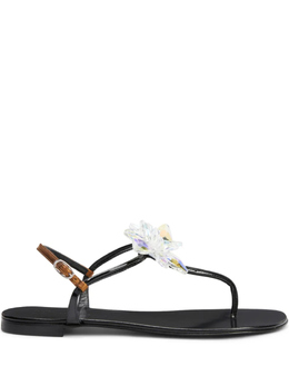 Giuseppe Zanotti: Чёрные сандалии 