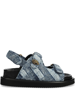 Kurt Geiger London: Синие сандалии 