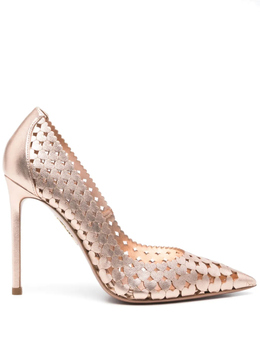 Aquazzura: Розовые туфли 