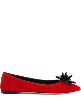 Giuseppe Zanotti: Красные балетки 