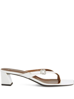 Giuseppe Zanotti: Белые сабо 