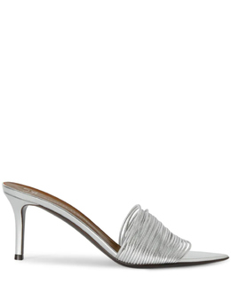 Giuseppe Zanotti: Серебристые босоножки 